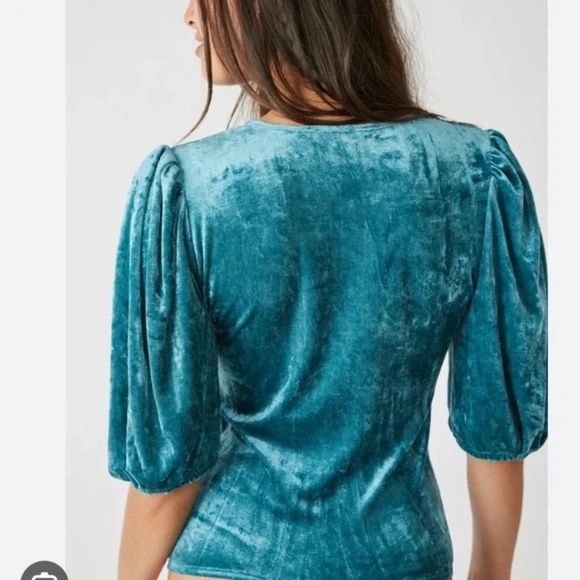 Free People Intimately Don't you wish velvet bodysuit Size Medium - Picture 8 of 14